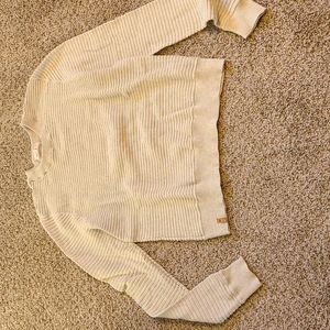 Ribbed, light weight sweater